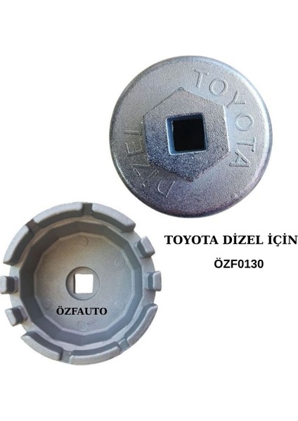 ÖZF0130 Yağ Filtre Sökme Aparatı Toyota Dizel D4 Döküm 14X64.5 cm fiyatları