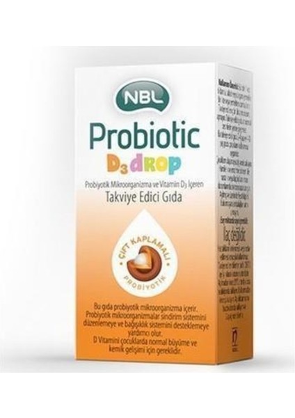 Nbl Probiotic D3 Drop 7,5 ml fiyatları
