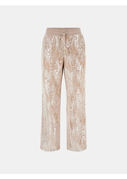 Sequins Kadın Mavi Aktif Regular Fit Eşofman Altı V5BB01K1922-G1FU