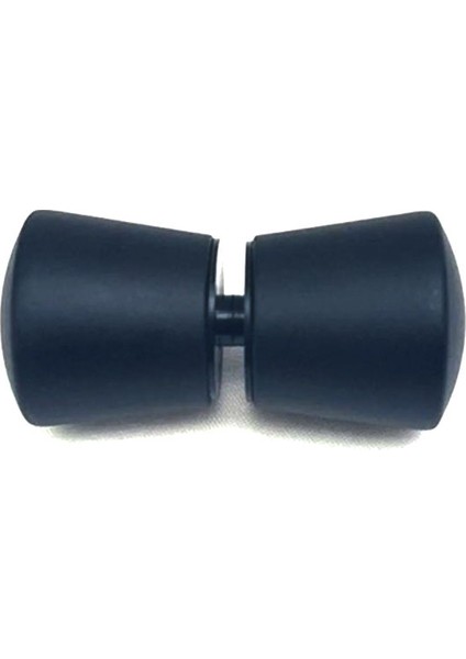 Ayrıntıshop Duşakabin Cam Kapı Kırılmaz Metal Siyah Kulplar