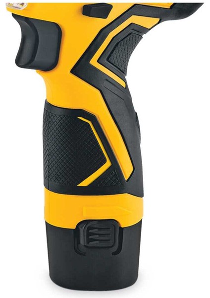 Plus 12V Li-Ion Şarjlı Vidalama Seti 30NM Güç LED Işıklı Darbeli Matkap SGS-5131 indirimleri