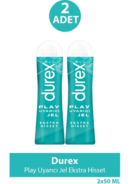 Asfstore Durex Play Uyarıcı Jel Ekstra Hisset 50 ml 2 Adet