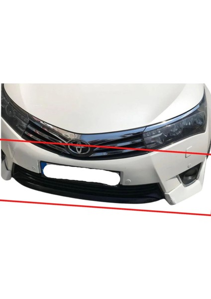 Corolla 2013-2015 Ön Tampon Flapları (( Boyasız ))