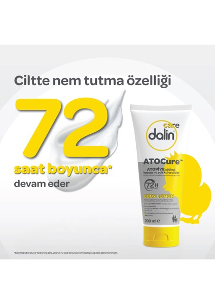 Dalin Care Atocure Nemlendirici Vücut Losyonu 200 ml fırsatları