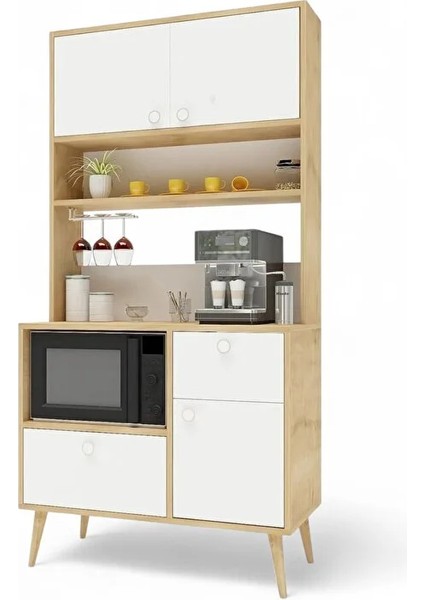 Latte Kahve Köşesi / Çok Amaçlı Dolap / Airfryer Dolabı / Mutfak Organizeri fiyatları