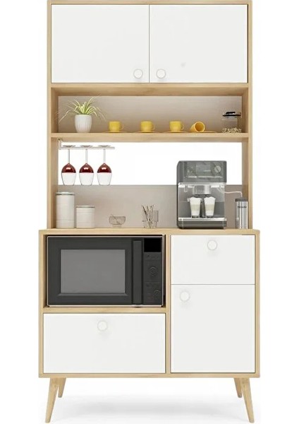 Latte Kahve Köşesi / Çok Amaçlı Dolap / Airfryer Dolabı / Mutfak Organizeri modelleri