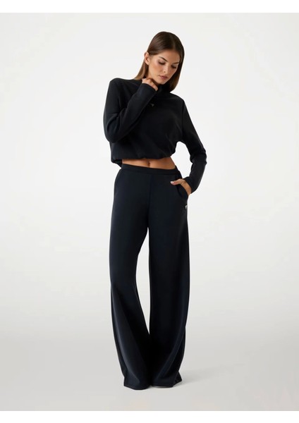 Olympe Kadın Mor Aktif Modal Karışımlı Scuba Sweatshirt V4YQ05KCAY2-G4P2