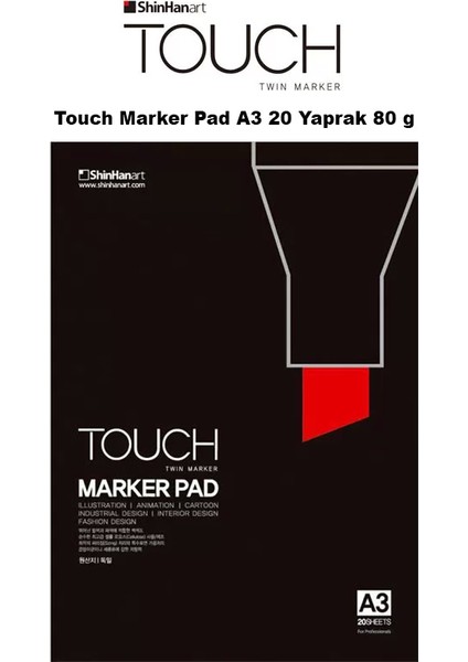 Marker Pad A3 20 Yaprak 80 G
