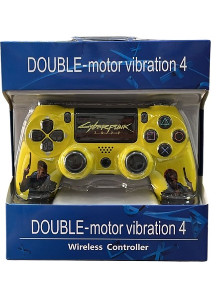 Glrtech P4C Kablosuz Oyun Kolu Double Motor Titreşimli Şarj Edilebilir Ps4 Uyumlu