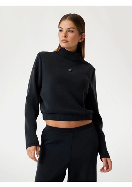 Olympe Kadın Mor Aktif Modal Karışımlı Scuba Sweatshirt V4YQ05KCAY2-G4P2 modelleri