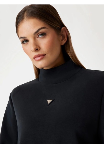 Olympe Kadın Mor Aktif Modal Karışımlı Scuba Sweatshirt V4YQ05KCAY2-G4P2 fırsatları