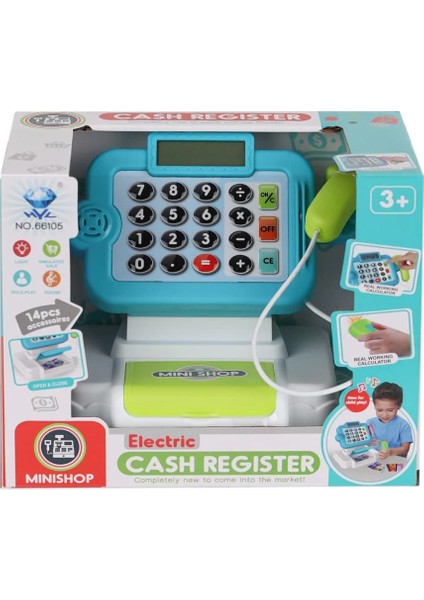 Bfs 66105 Sesli ve Işıklı Yazar Kasa -Prestij Oyuncak modelleri