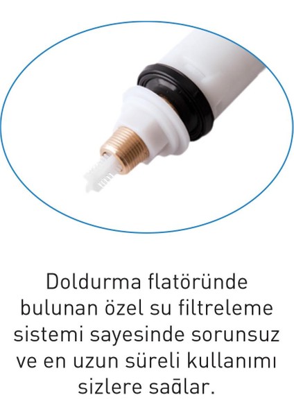 Rezervuar Plastik Flatörü 3/8 Alttan Doldurma 54002 modelleri
