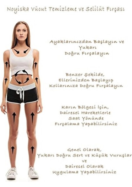 %100 Doğal At Kılı Fırçası Selülit, Çatlak, Batık, Karşıtı Peeling Etkili Kuru Fırça