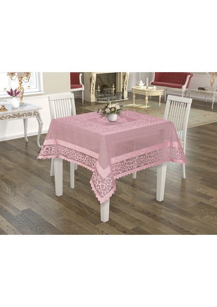 Osmanlı Desen Masa Örtüsü Pembe modelleri