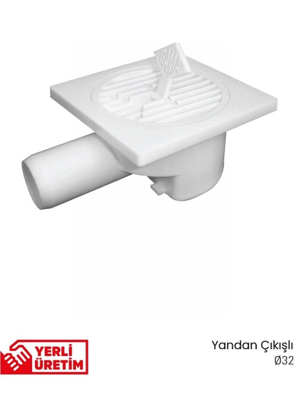 Yer Süzgeci Yandan Çıkışlı Q32 10x10 modelleri