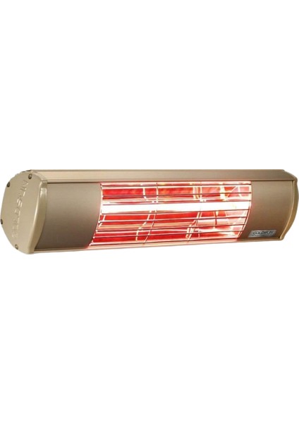 Aqua 1500 Watt GSA15 Kumandasız Suya Dayanıklı Elektrikli İnfrared Isıtıcı-Bej