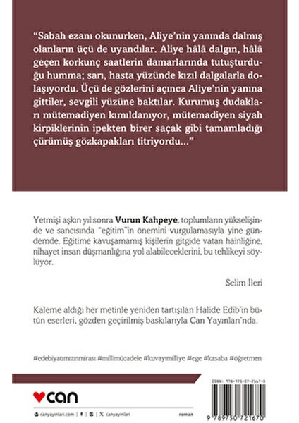 Vurun Kahpeye - Halide Edib Adıvar Anadolu Kadın Kahramanlarına Adanmış modelleri