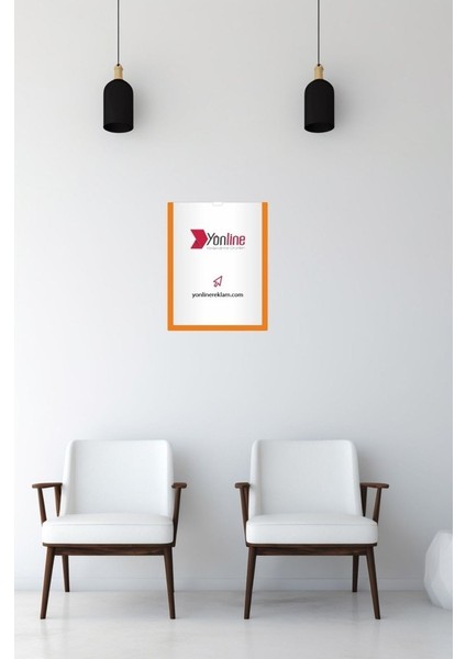 10 Adet A4 Turuncu Belge Sertifika Çerçevesi Kendinden Yapışkanlı Kolay Değiştirilebilir Föylük