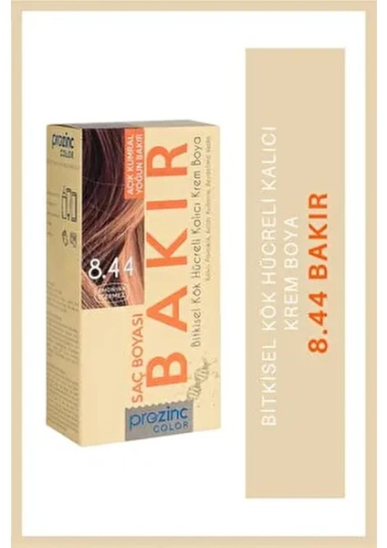 Color 8.44 Bakır Saç Boyası 99 ml Tüm Saç Tipleri için Bitkisel Kök Hücre İçerir fiyatları