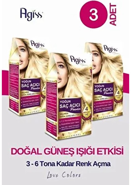 Saç Açıcı Powder 60 g Güçlendirilmiş Saçlar için Ekstra Kalıcı Renk Açma fiyatları