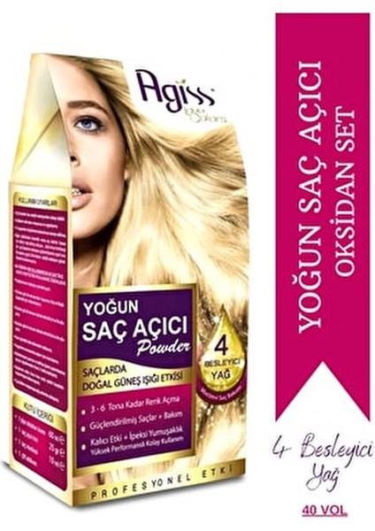 Yoğun Saç Açıcı Powder 6 Adet Canlı Renkler İçin Profesyonel Etki Sağlar modelleri