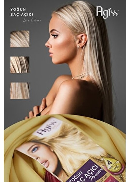 Yoğun Saç Açıcı Powder 6 Adet Canlı Renkler İçin Profesyonel Etki Sağlar indirimleri