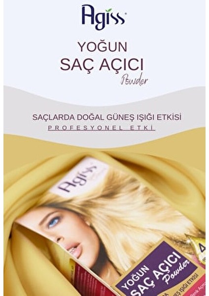 Yoğun Saç Açıcı Powder 6 Adet Canlı Renkler İçin Profesyonel Etki Sağlar