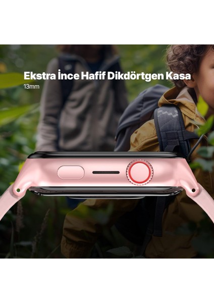 Kidi Pro AMOLED Ekranlı GPS 4G Sim Kartlı Akıllı Çocuk Saati Pembe 2KSW03 fırsatları