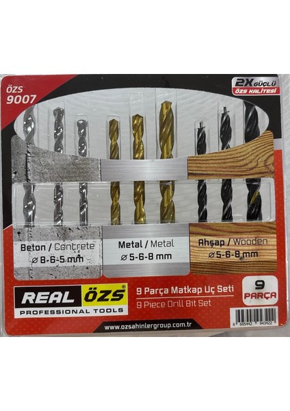 Matkap Uç Set DMX-4349 fiyatları