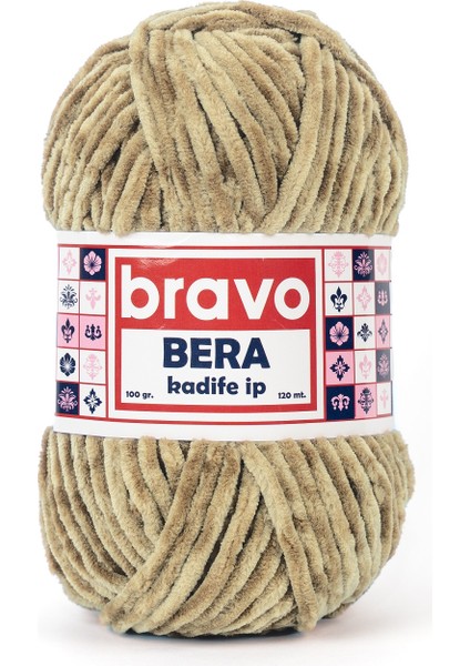 Bera Kadife Iplik 100 gr 120 Metre (Renk Kodu: 932) Sütlü Kahve fiyatları