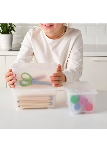 Glıs Kapaklı Dekoratif Şeffaf Kutu Seti fırsatları