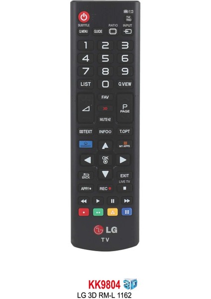 D Rm-L 1162 LCD Tv Kumanda