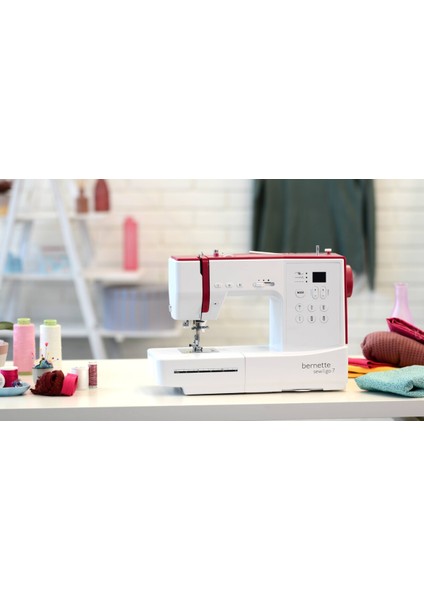 Sew&go 7 Elektronik Ev Tipi Dikiş Makinesi - 80 Dikiş Programlı, LCD Ekranlı