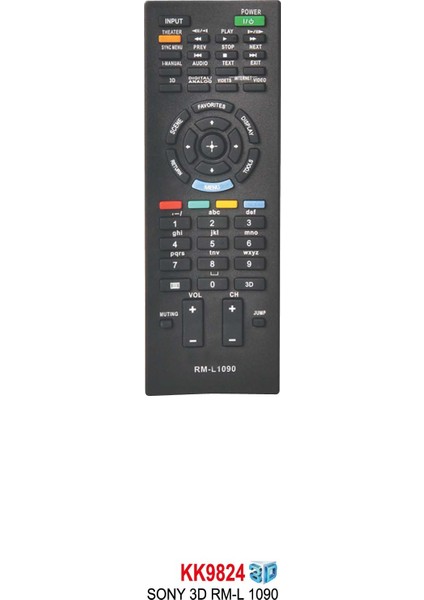 3D RM-L 1090 LCD KUMANDA