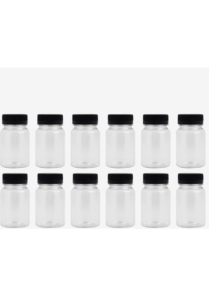 Detox - Meyve Suları Smoothie'ler Diyet Sporcu Içeceği ve Pet Meyve Suyu Şişesi 12 Adetli 100ML