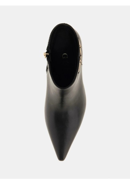 Paislie Kadın Siyah Deri Bot FLFPAILEA10-BLACK modelleri