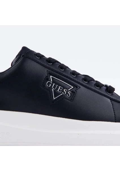 Elban Erkek Siyah Deri Sneaker FMFBANLEL12-BLACK fiyatları