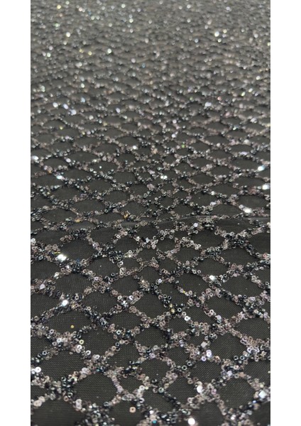 Lüks Tasarımtaşlı Simli Özel Gün Abiye Elbise Kumaşlar