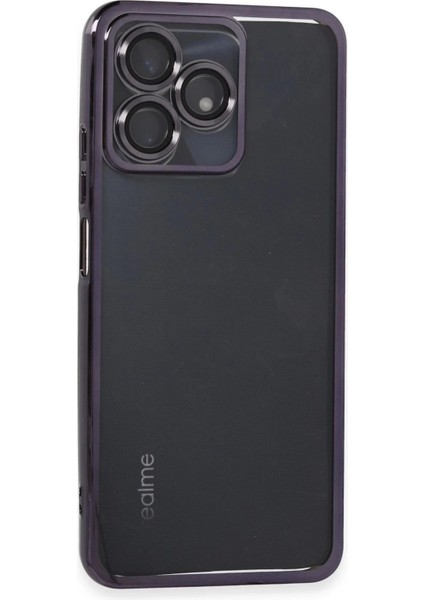 Realme C53 Kılıf Lensli Silikon - MOR-(5796)