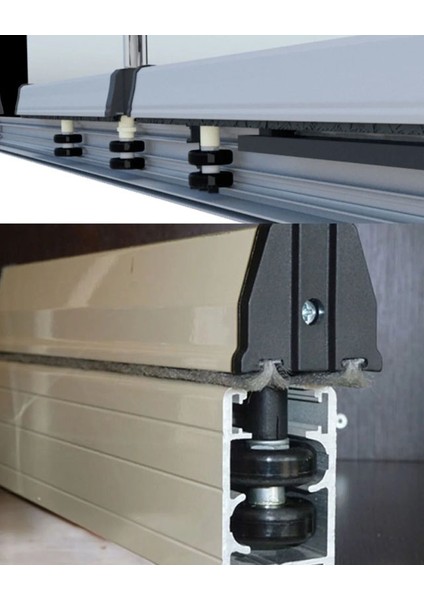 Ayrıntıshop Cam Balkon Teker Seti 4 Lü modelleri