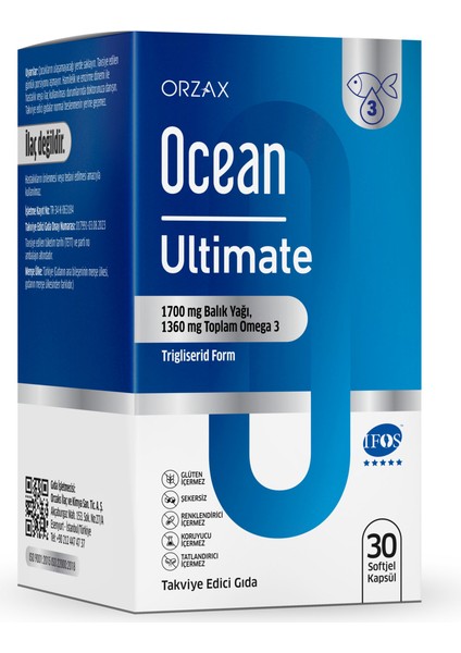 Asfstore Ocean Ultimate 30 Kapsül
