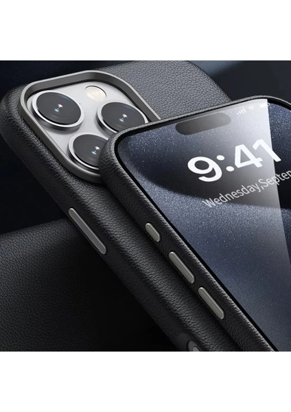 Allzey Joko Iphone 16 Pro Max Wonder Deri Magsafe Kapak - Kahverengi fiyatları