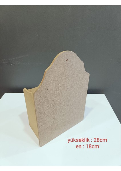 Ahşap Kapı Önü Lüks Posta Kutusu Posta Güvercinli Mdf Ham Boyanabilir modelleri
