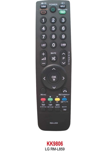 RM-L859 LCD Tv Kumanda