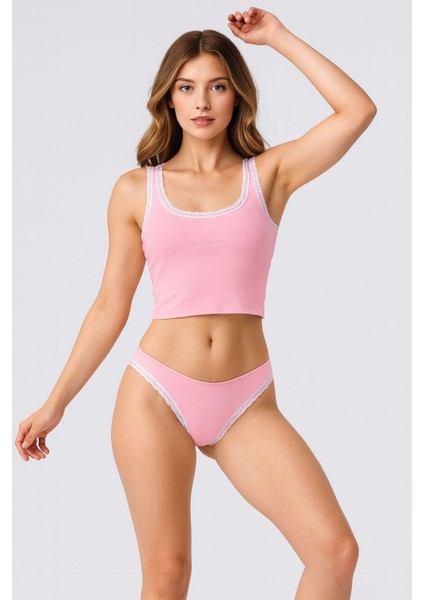 Dantel Detaylı Atlet Külot Takım indirimleri