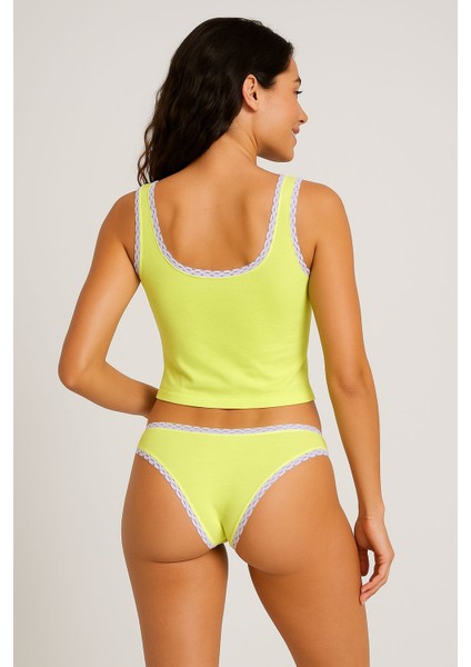 Dantel Detaylı Atlet Külot Takım fırsatları