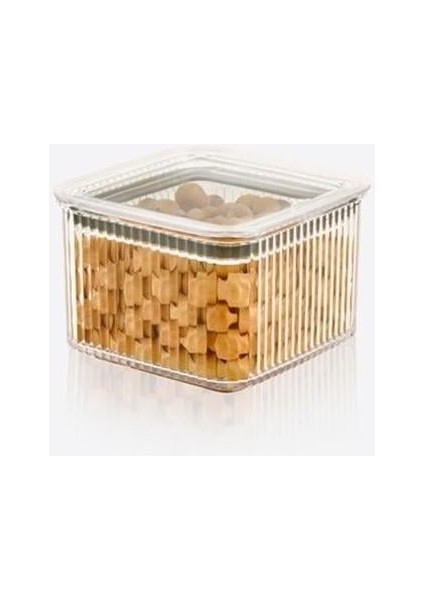 Dunya 550 ml Kavanoz Çizgi Desenli 32006