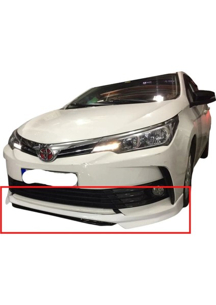 Corolla 2015-2018 Ön Tampon Eki (( Boyasız ))