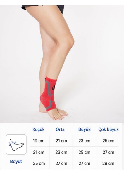 Malleofıx Basıc Elastik Ayak Bilekliği Kırmızı fiyatları